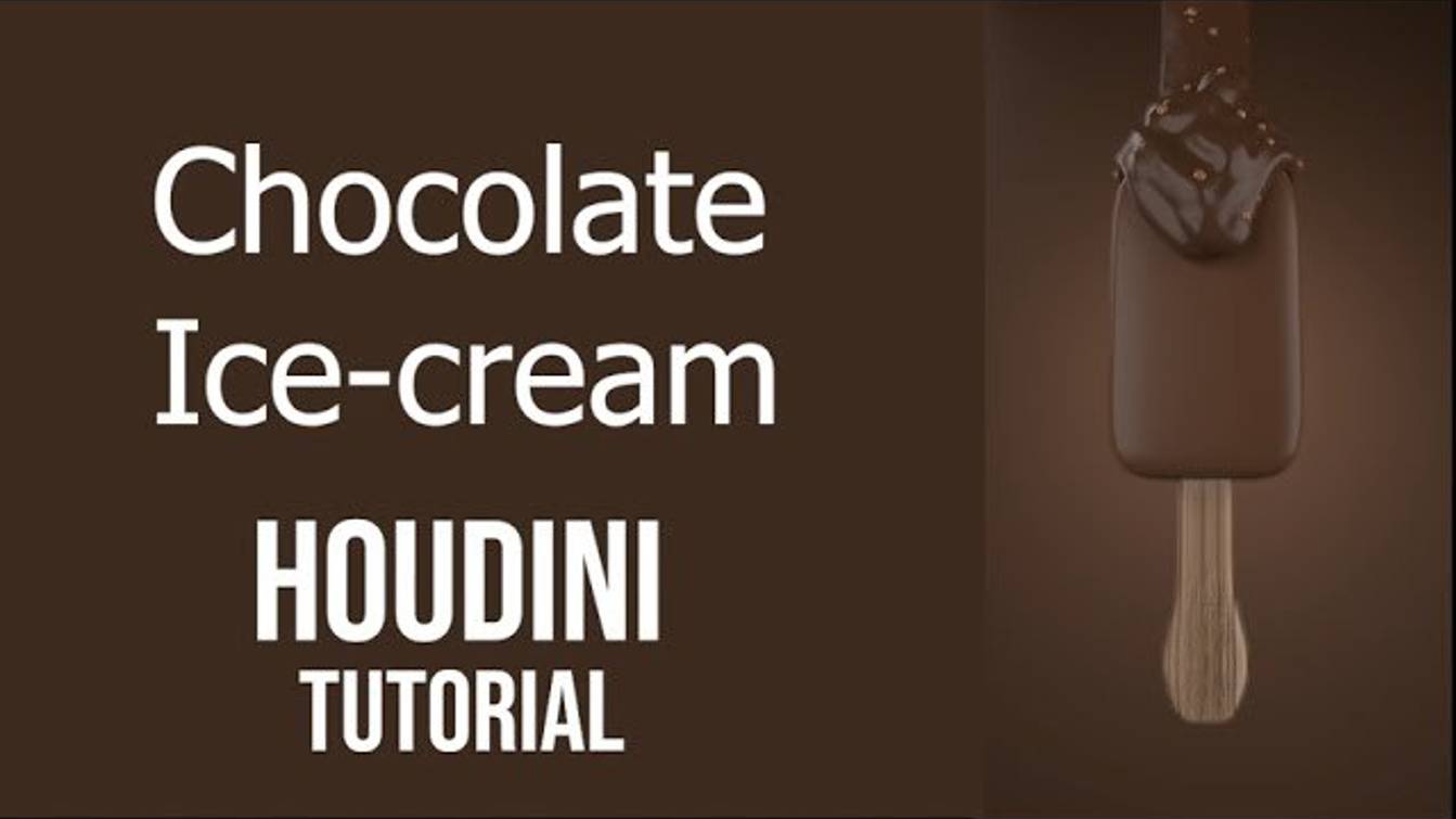 Chocolate tutorial Houdini
Поливаем шоколадом в Гудини