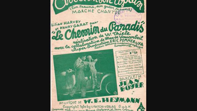 Suzy Solidor "Vous que j'espérais" 1938 (Partitions n°1).
