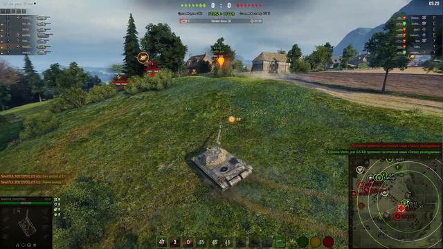 Прокачиваем Hotchkiss EBR до 8 уровня танка со всеми минусами в игре. Full HD. World of Tanks EU.