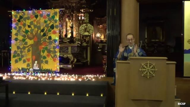 Rev. Henry Adams — Bodhi Eve Dharma Talk — December 3, 2021 — Buddhist Church of San Francisco