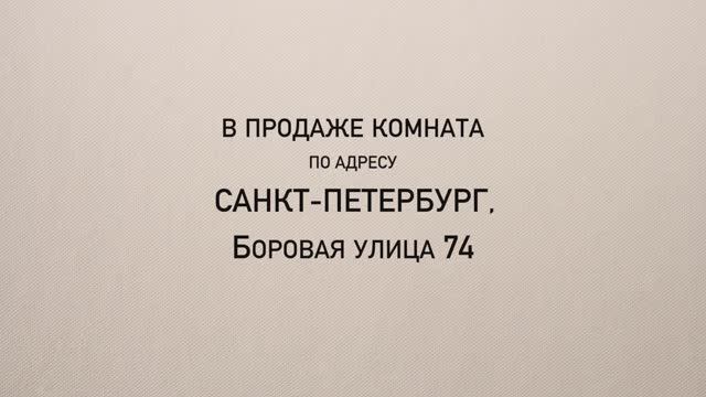 Санкт-Петербург, ул. Боровая, 74