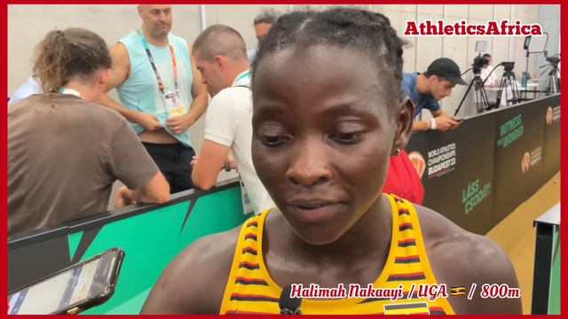 Halimah Nakaayi (Uganda) takes on Women’s 800m S/Final  / World Athletics Championships Budapest 23
