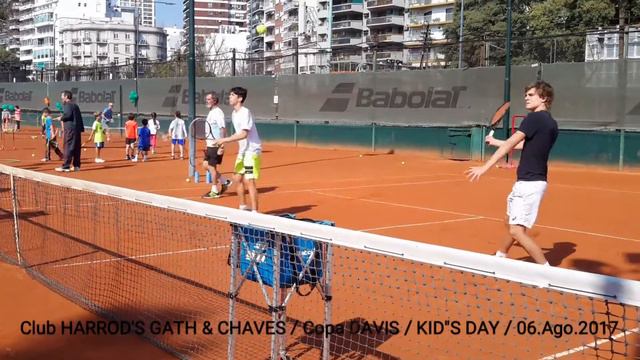 Presentación Copa "DAVIS" en el Club "HARROD'S GATH & CHAVES" - KID'S DAY - 1324 hs. - 06.08.2017