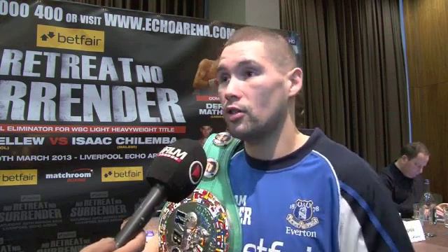 TONY BELLEW INTERVIEW FOR iFILM LONDON / BELLEW v CHILEMBA PRESS CONFERENCE