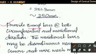 CE 304 - DCS 2 | Design & Detailing of Conical Domes | Module 4 - Part 8 | S6 KTU Civil Engineering