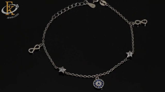 Buy Sterling Silver 925 Charm Bracelet - FKJBRLSL2965 Shop Online at Lowest Price in Kuwait.