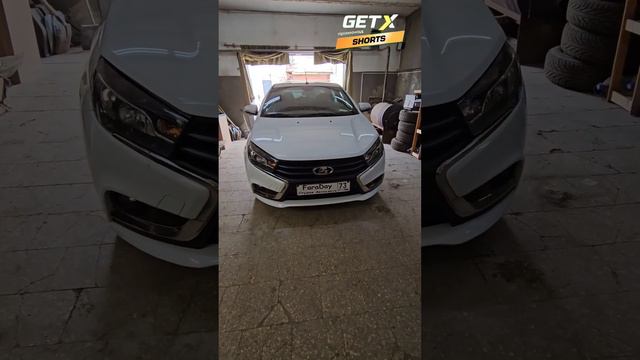 Lada Vesta не светят фары,улучшение света. biled линзы