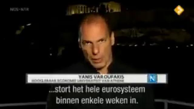 Yanis Varoufakis about the Greek crisis and the European banking system (Greece EURO)