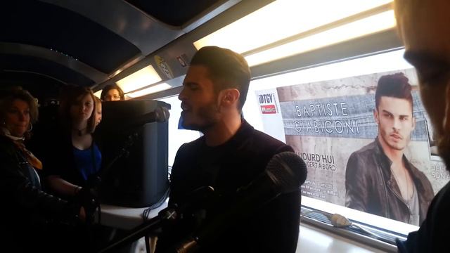 Baptiste Giabiconi -One night in paradise- acoustique IDTGV 26-03-13