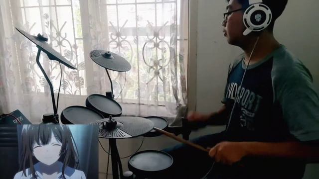 Higehiro ED [ Kaori Ishihara - Plastic Smile ] (Drum Cover) | F.Raihandrums