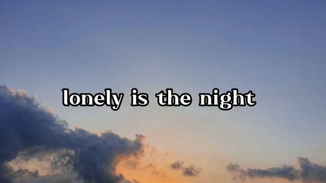 Bonnie Bianco|Lonely Is The Night