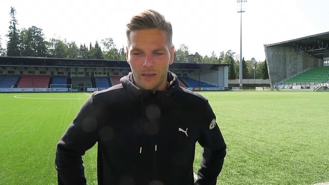 VPSTV: Sebastian Strandvallin haastattelu SJK -ottelun alla