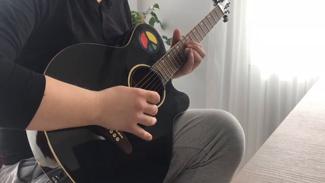 Ogün Sanlısoy - Yaşamaya Devam Solo Acoustic Guitar Cover