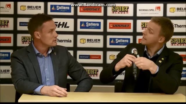 Roger Rönnberg och Bert Robertsson blir förbannade på varandra | Frölunda-Skellefteå SHL 2014/2015