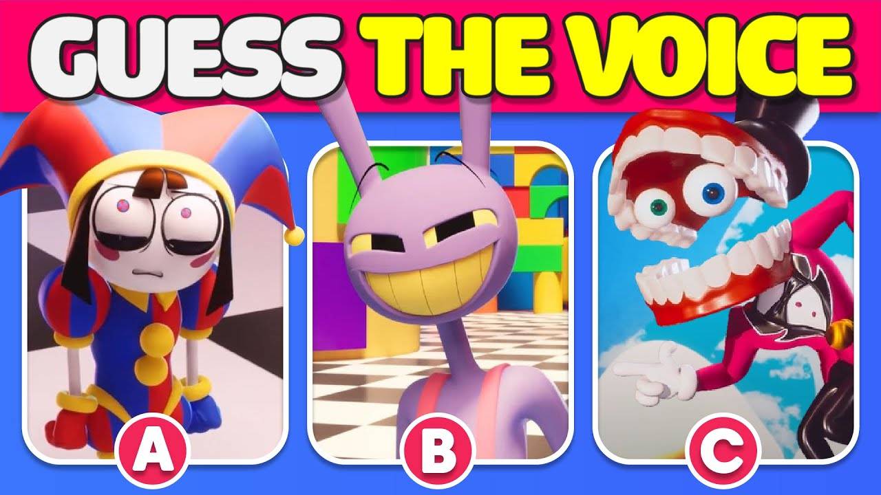 🔊 Guess The Voice...! The Amazing Digital Circus 🎪🐰🎩