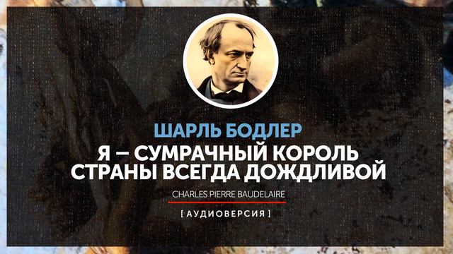 Шарль Бодлер - Парижский сплин | Le spleen de Paris | часть первая |