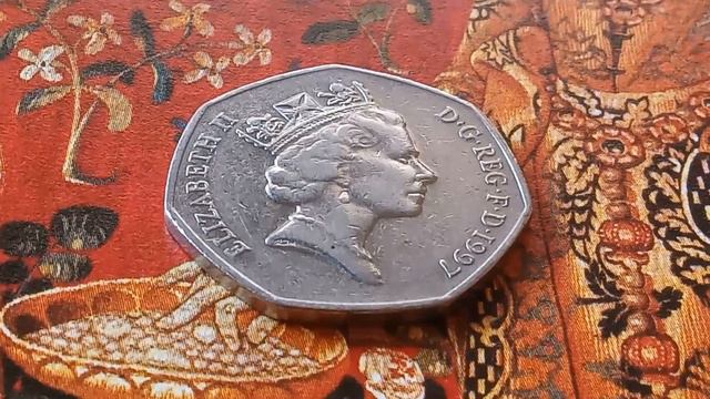 👉 £ 28,000,00 👈 for this! Rare and Expensive Great Britain Elizabeth II coin 50 pence 1997 value