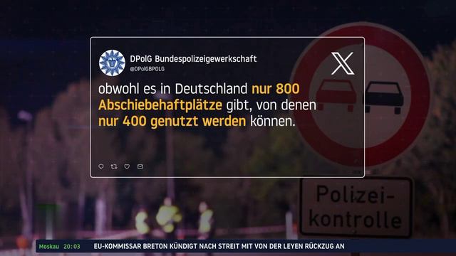 Grenzkontrollen_ Unwirksam gegen irreguläre Migration – Polizei beklagt Personalmangel (01.09.2024)