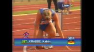 2878 European Track & Field 1990 Split 200m Women