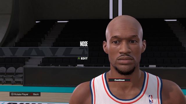 Ron Harper Face Creation NBA 2K24