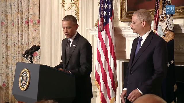 President Obama Delivers a Statement on Attorney General Eric Holder