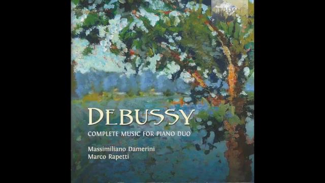 CLAUDE DEBUSSY - Diane - Overture (1881) - M. RAPETTI, M. DAMERINI, piano four hands