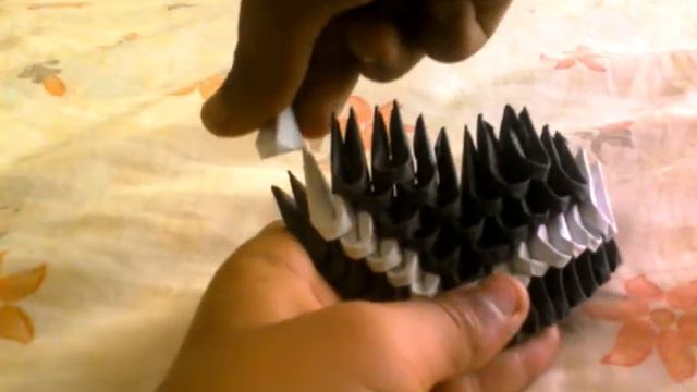 3d origami kartal