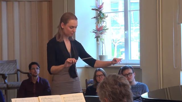 Konkursa 1.kārta,Diriģēšana ar divu klavieru pavadījumu.Viktorija Vitrenko,Ukraina(29.10.2014)-0007