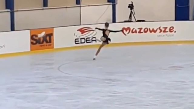 Maya Khromykh//Training Before Warsaw Cup