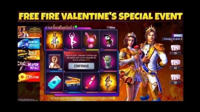 FREEFIRE Valentine day Event 2022| freefire new event |