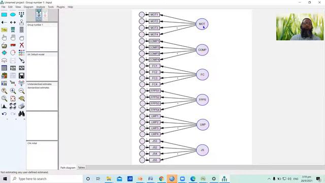 EFA model to CFA by using AMOS Software | How to construct CFA model from EFA (Manually & Plugging)