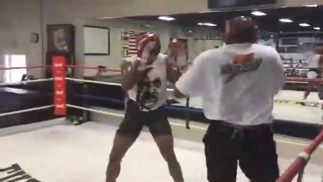 Shannon Briggs Sparring Training