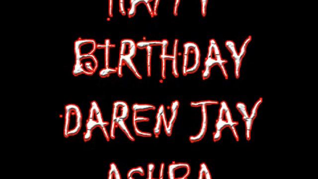 Happy Birthday Dj Ashba