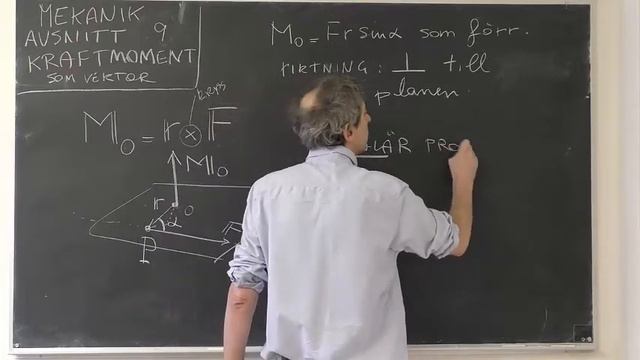 Avsnitt 09: Kraftmoment som vektor