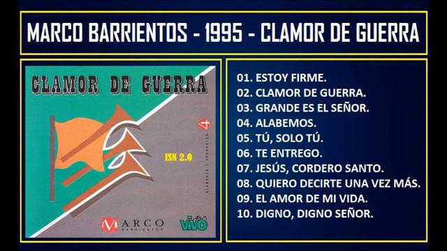 Marco Barrientos - 1995 - Clamor de guerra