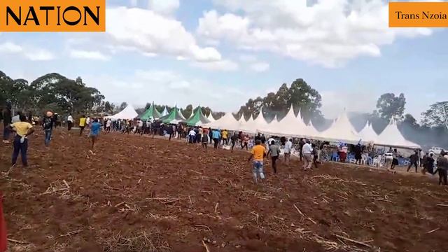 WETANG'ULA VS NATEMBEYA (TRANZOIA) SUPPORTERS FIGHT