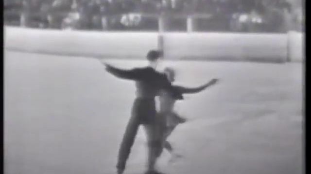 June Markham & Courtney Jones 1958 World Ice Dance Champions