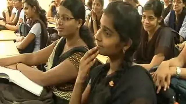 Udupi: Award winner C.N. Rao congratulates Modi for his Massive win -- Interacts with Students