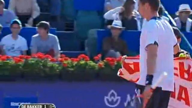 Soderling vs De Bakker Barcelona 2010 SF Highlights