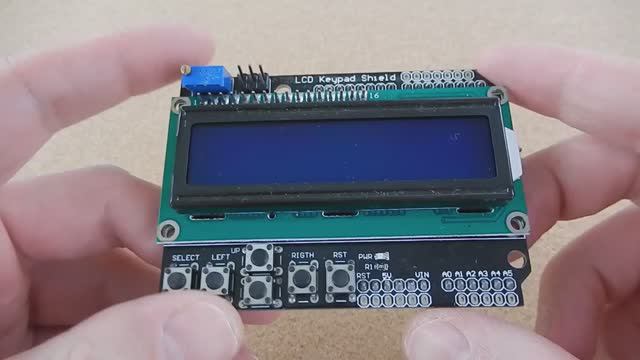 LCD Keypad Shield для Arduino