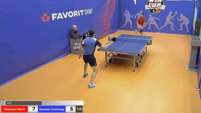 Медведев Юрий 3-0 Хорошко Александр Турнир Восток 4 WIN CUP 20.12.2019