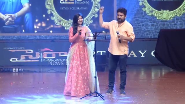 Mangli Mind Blowing Singing Performance | Chiranjeevi Birth Day Celebrations | Pawan Kalyan | NB