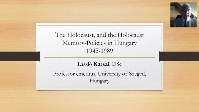 "A Divisive Past: The Soviet-German War and Narratives of Mass Violence in East Central Europe"