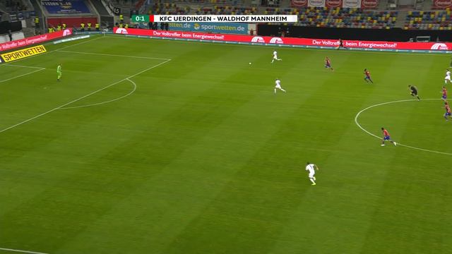 KFC Uerdingen - SV Waldhof Mannheim | Spieltag 9, 19/20 | MAGENTA SPORT