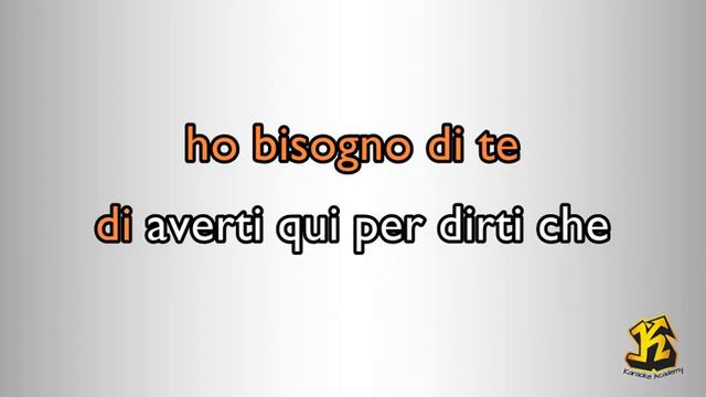 Laura Pausini -   In assenza di te (versione Karaoke Academy Italia)