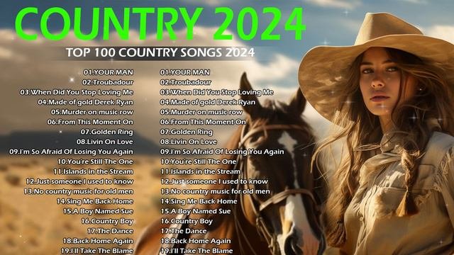 Country Music Playlist 2024 - Luke Combs, Chris Stapleton, Morgan Wallen, Kane Brown, Luke Bryan