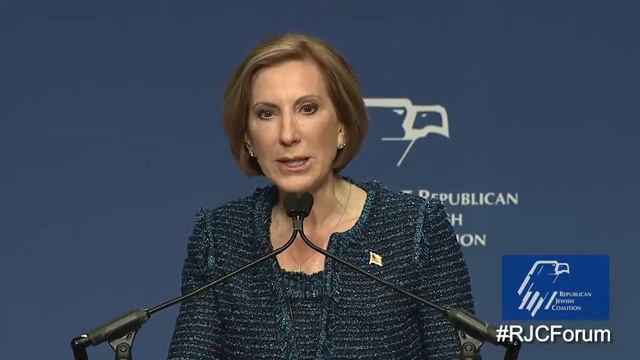 Carly Fiorina at the 2015 RJC Forum
