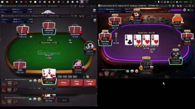 Bounty Hunter $2.10 Top 1 in GGPokerok | Gameplay by allin_cannon