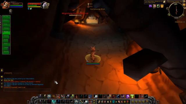 WoW Level 19 Twink Enhancement Shaman Frozenwill in WSG Part 2