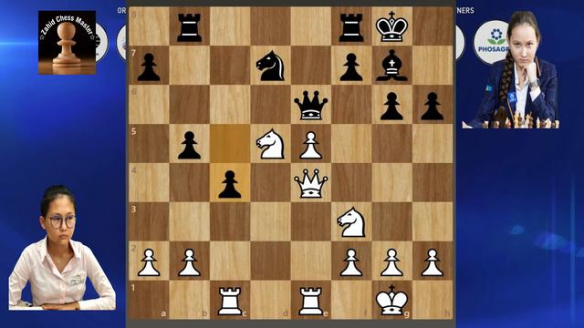 FIDE World Cup R-2 | She is 17 She is Extremely Good | Bibisara Assaubayeva Vs Zhansaya Abdumalik